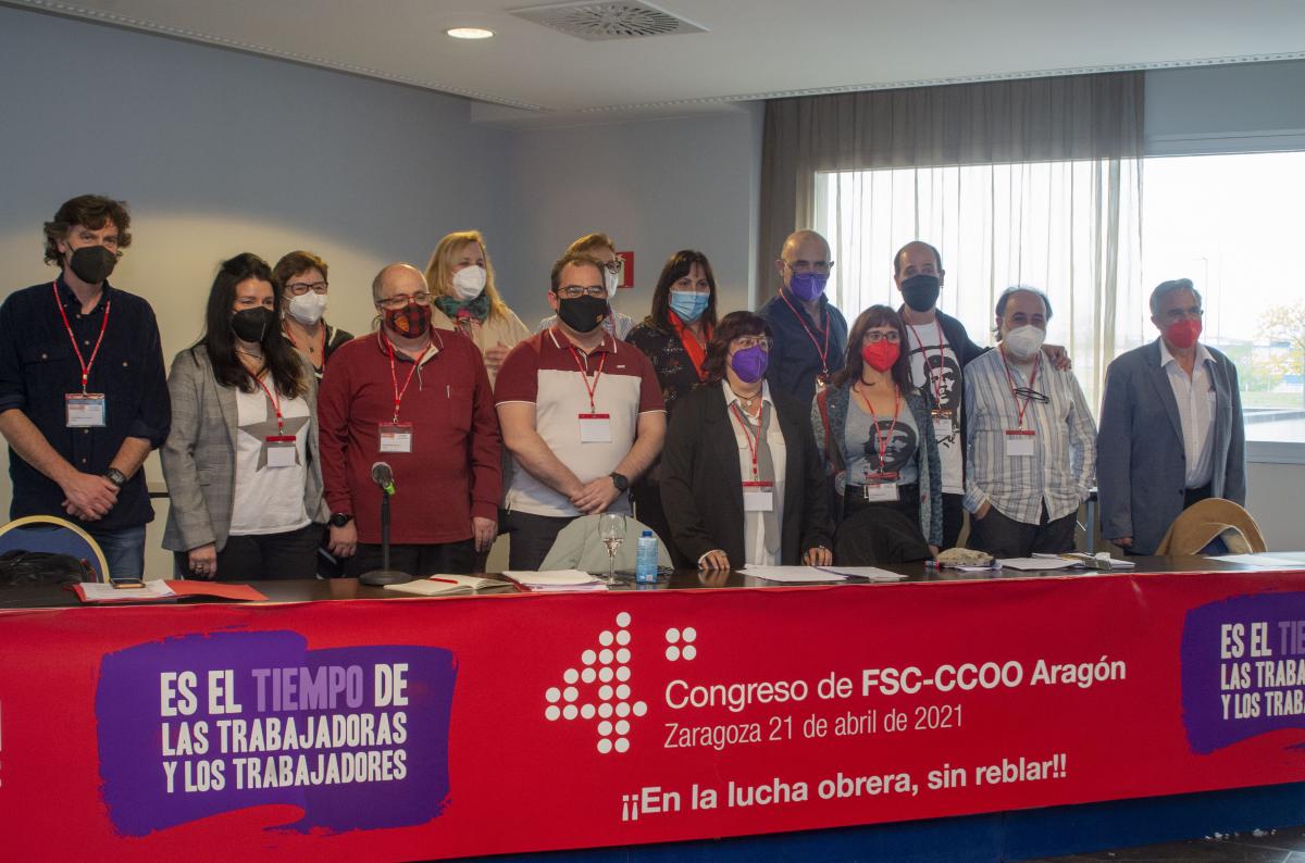 Nueva Ejecutiva FSC CCOO Aragn