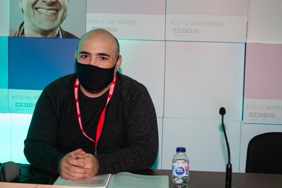Manuel Pina presenta el informe de gestin