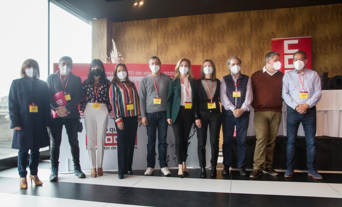 Ejecutiva de la Federacin de Servicios de CCOO Aragn elegida en su 3 Congreso