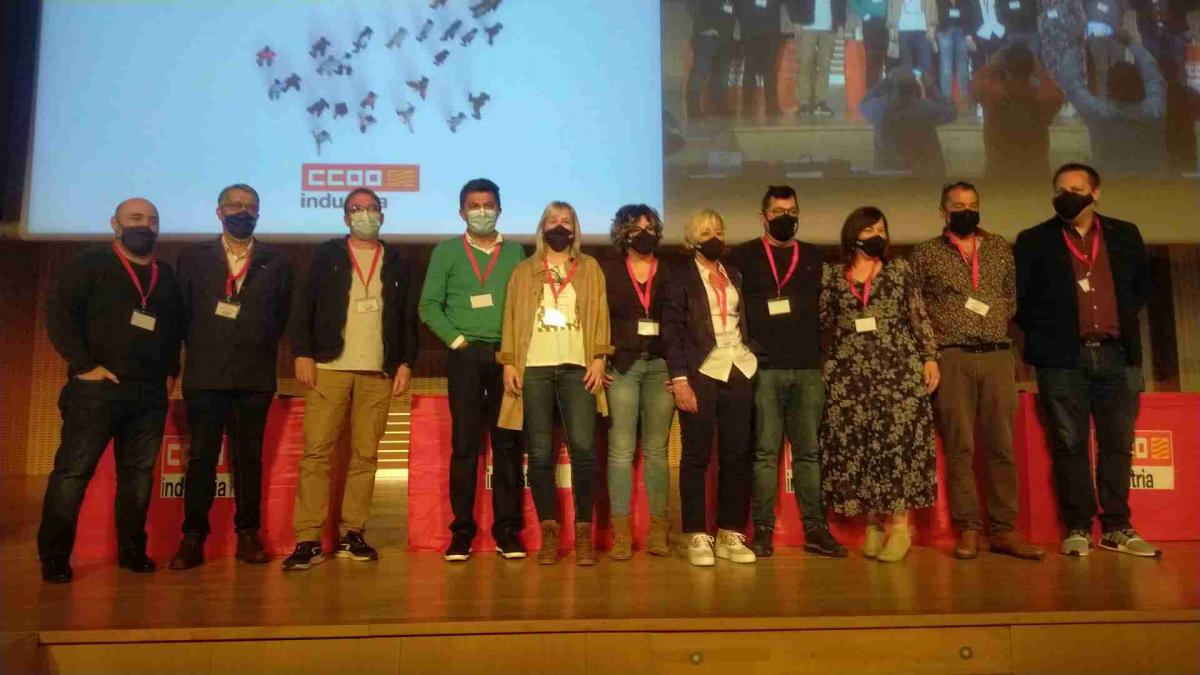 Nueva Comisin Ejecutiva de CCOO Industria Aragn